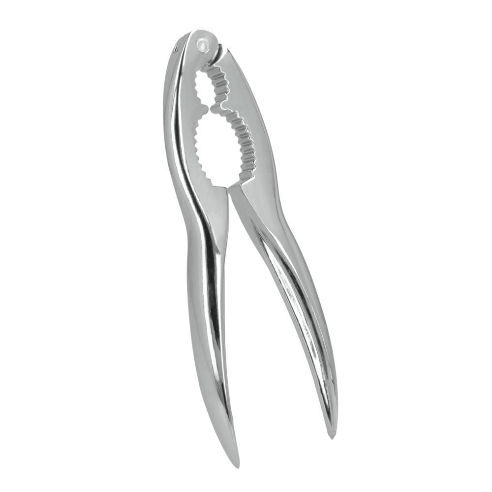 Nussknacker Krokki - Chromfarben, Basics, Metall (15cm) - Metaltex