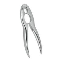 Nussknacker Krokki - Chromfarben, Basics, Metall (15cm) - Metaltex