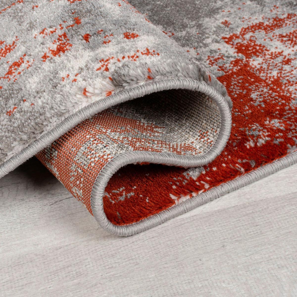Webteppich 503119373955 - Dunkelorange, Basics, Textil (80/150cm)