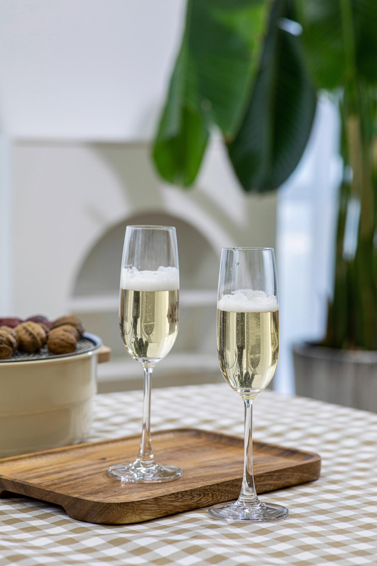 Gläserset Transparent D: 7 cm - Transparent, Basics, Glas (7/22,9cm) - Echtwerk