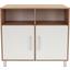 Komód Box - Tölgyfa/Fehér, modern, Faalapú anyag (99/90/67cm) Komód Box - Tölgyfa/Fehér, modern, Faalapú anyag (99/90/67cm)