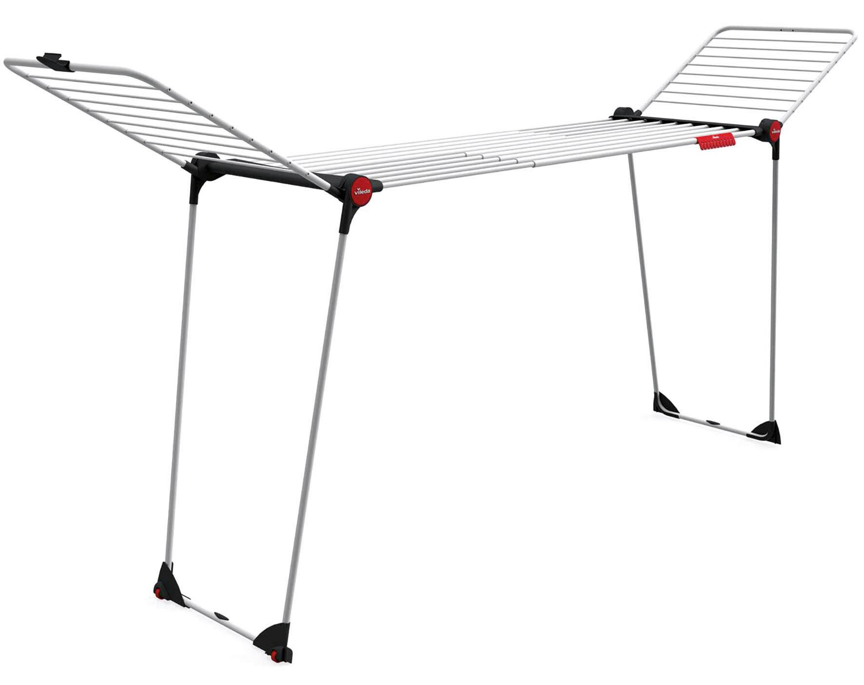 Wäschetrockner Infinity Flex - Weiß, Basics, Metall (57/14/123cm) - Vileda