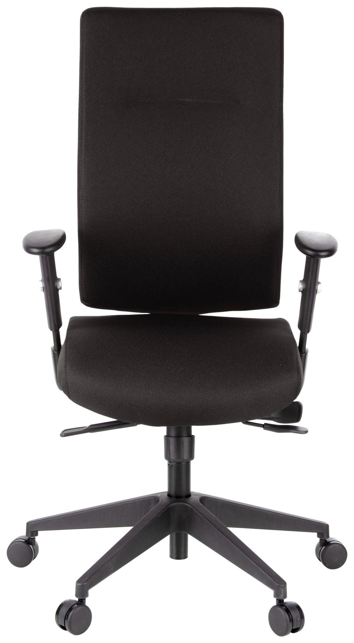 Drehstuhl Pro-Tec 300 Schwarz - Schwarz, MODERN, Kunststoff/Textil (57/125/53cm) - MID.YOU