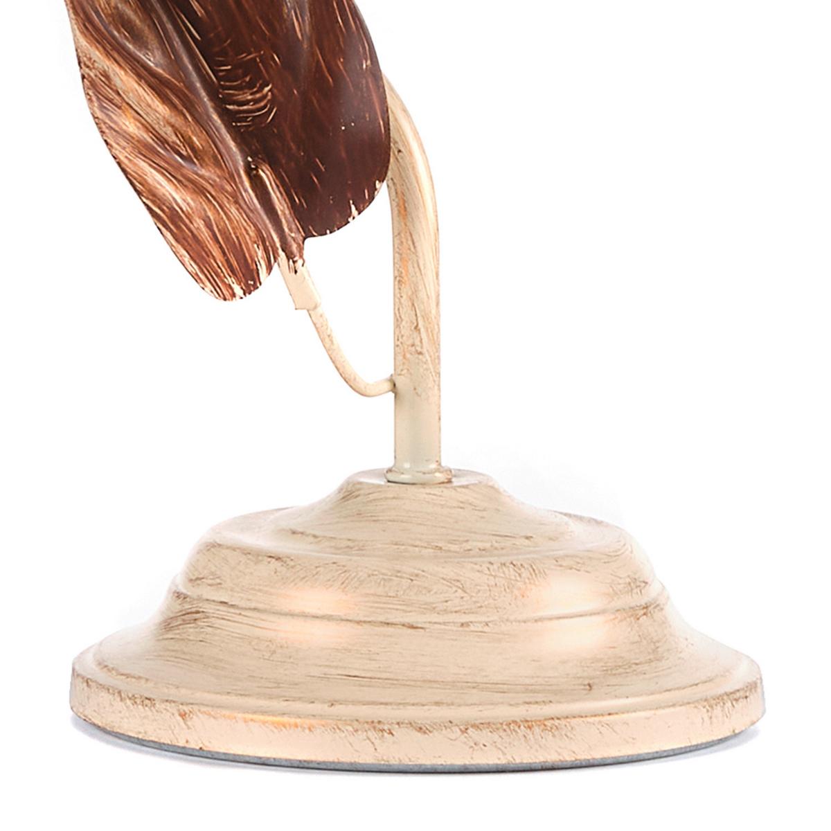 Tischleuchte 4647/l - Natur, Glas/Metall (29/35cm)