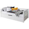 Stauraumbett Naomi - Weiß, MODERN, Holz (90/200cm) - MID.YOU