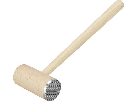 Fleischklopfer Doppelseitig - Buchefarben, KONVENTIONELL, Holz/Metall (32cm) - Fackelmann Fleischklopfer Doppelseitig - Buchefarben, KONVENTIONELL, Holz/Metall (32cm) - Fackelmann