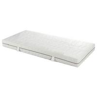 Komfortschaummatratze Primo 90x200cm Mittelfest - Weiß, Textil (90/200cm) - Primatex
