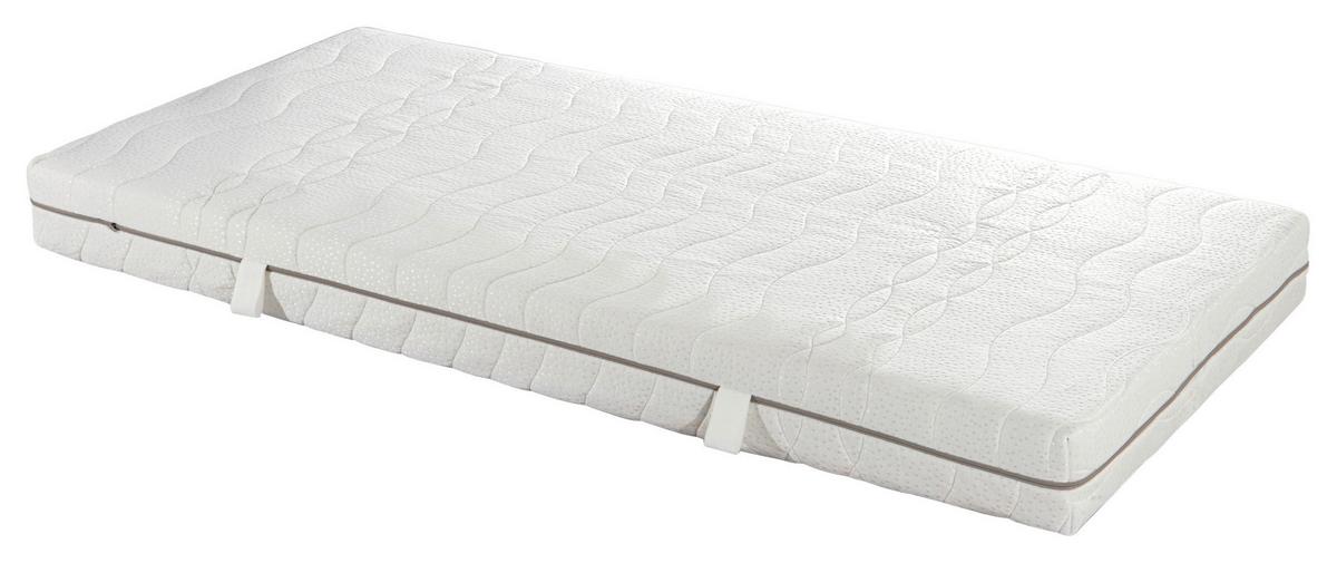 Komfortschaummatratze Primo 90x200cm Mittelfest - Weiß, Textil (90/200cm) - Primatex