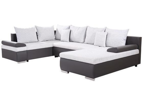 Wohnlandschaft in U-Form Stela U 210x333x180 cm - Chromfarben/Hellgrau, Basics, Holzwerkstoff/Textil (210/333/180cm) Wohnlandschaft in U-Form Stela U 210x333x180 cm - Chromfarben/Hellgrau, Basics, Holzwerkstoff/Textil (210/333/180cm)