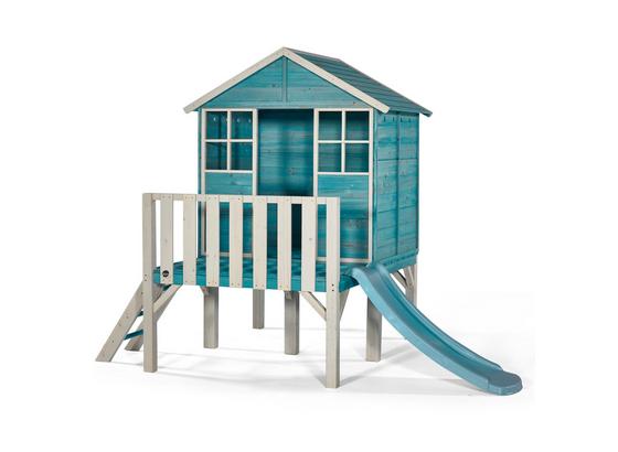 Spielhaus 27700 165x195 cm Kiefer Massiv - Weiß/Hellblau, Basics, Holz (165/195/136cm) Spielhaus 27700 165x195 cm Kiefer Massiv - Weiß/Hellblau, Basics, Holz (165/195/136cm)