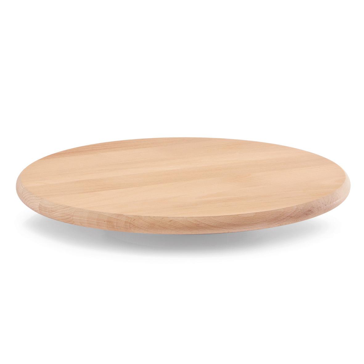 Servierplatte Holz D: ca. 36 cm - Naturfarben, Basics, Holz (36/36/4cm) - Zeller Present