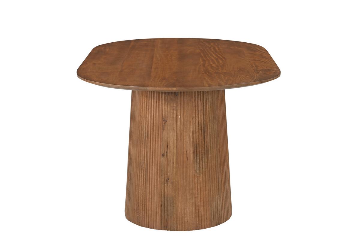 ESSTISCH Naturfarben L: 180cm - Naturfarben, MODERN, Holz (180/100/76cm) - MID.YOU