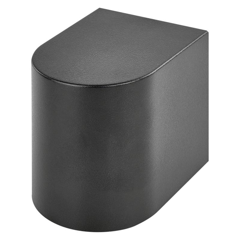 VONKAJŠIE LED SVIETIDLO OCULUS - čierna, Modern, plast