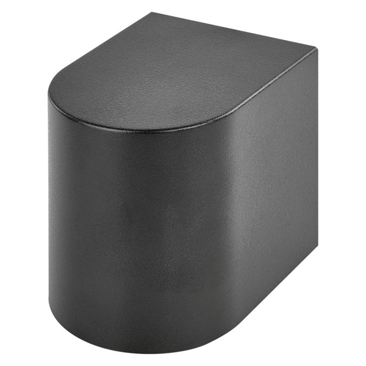 VONKAJŠIE LED SVIETIDLO OCULUS - čierna, Modern, plast