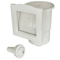 Skimmerset One Korb Herausnehmbar - Weiß, Basics, Kunststoff (20,5/32/24cm)