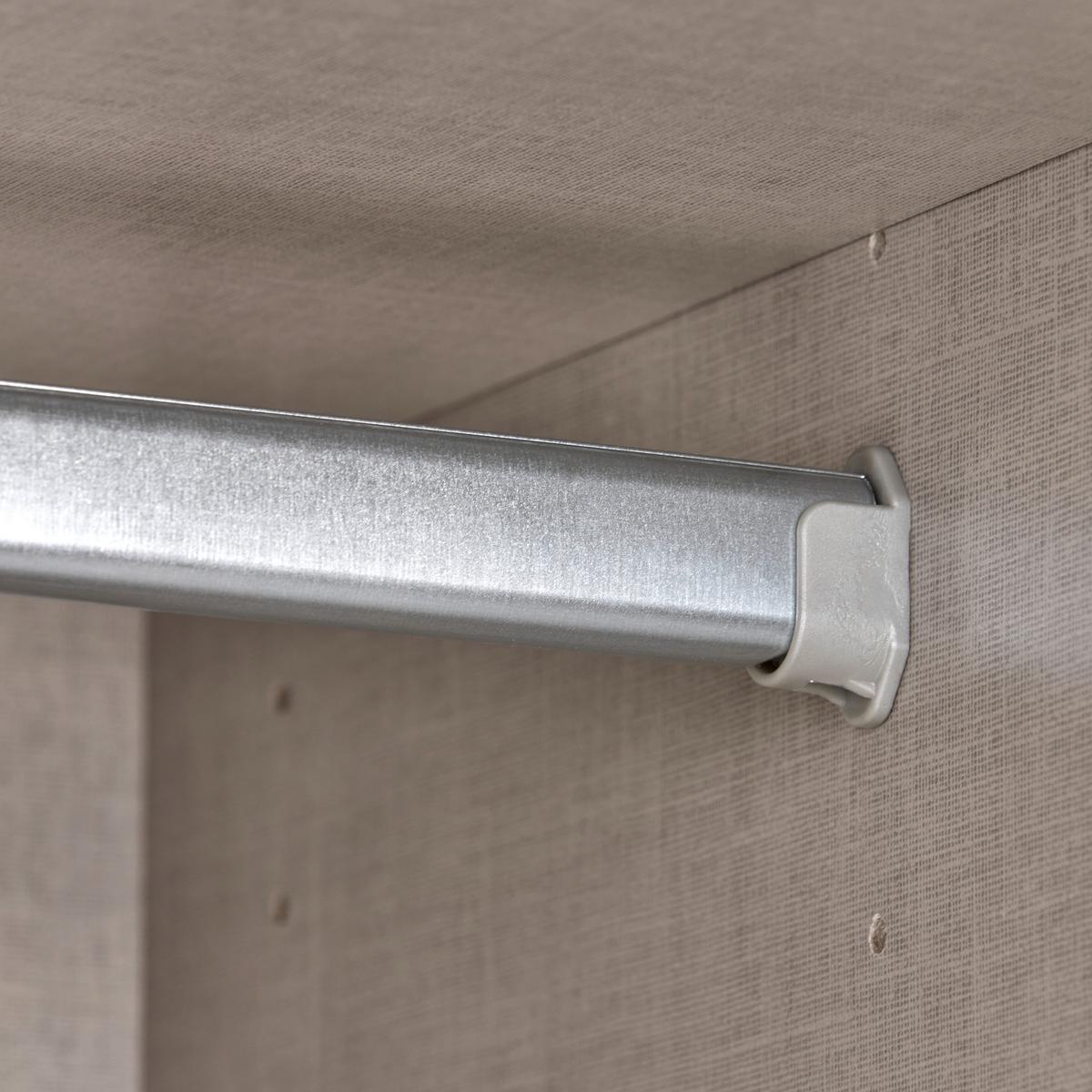 Schwebetürenschrank Subito - Silberfarben/Graphitfarben, MODERN, Holzwerkstoff (136/197/61cm) - Rauch Möbel