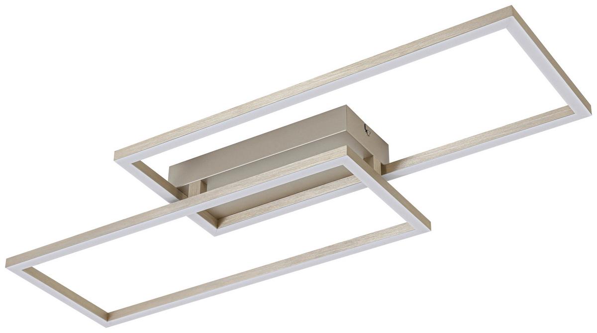 STROPNÉ LED SVIETIDLO CEM - šampanská, Modern, kov/plast (75/30/7cm) - Mömax