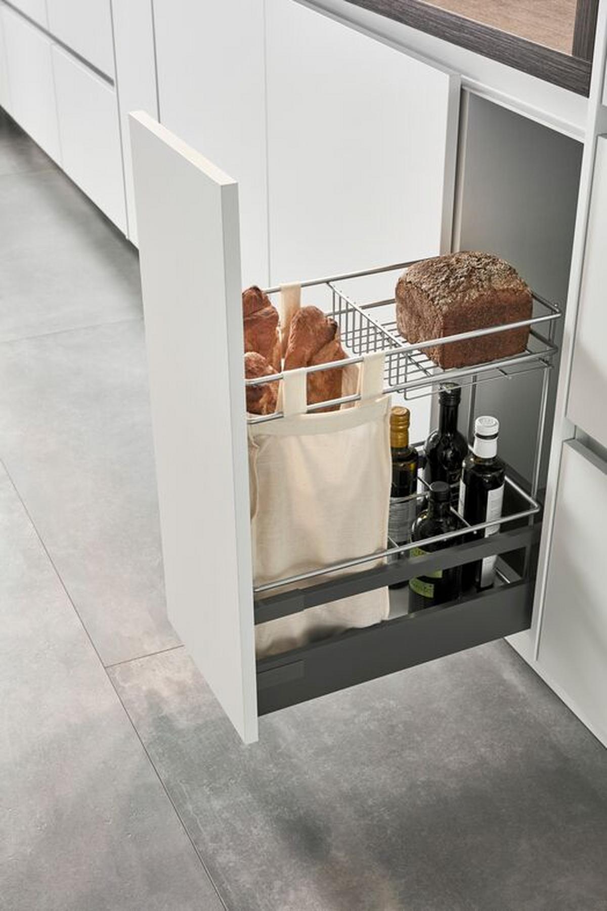 Einbauküche Ip3150 Frei Planbar Modernes Design - Eichefarben/Weiß, MODERN, Holzwerkstoff - Impuls