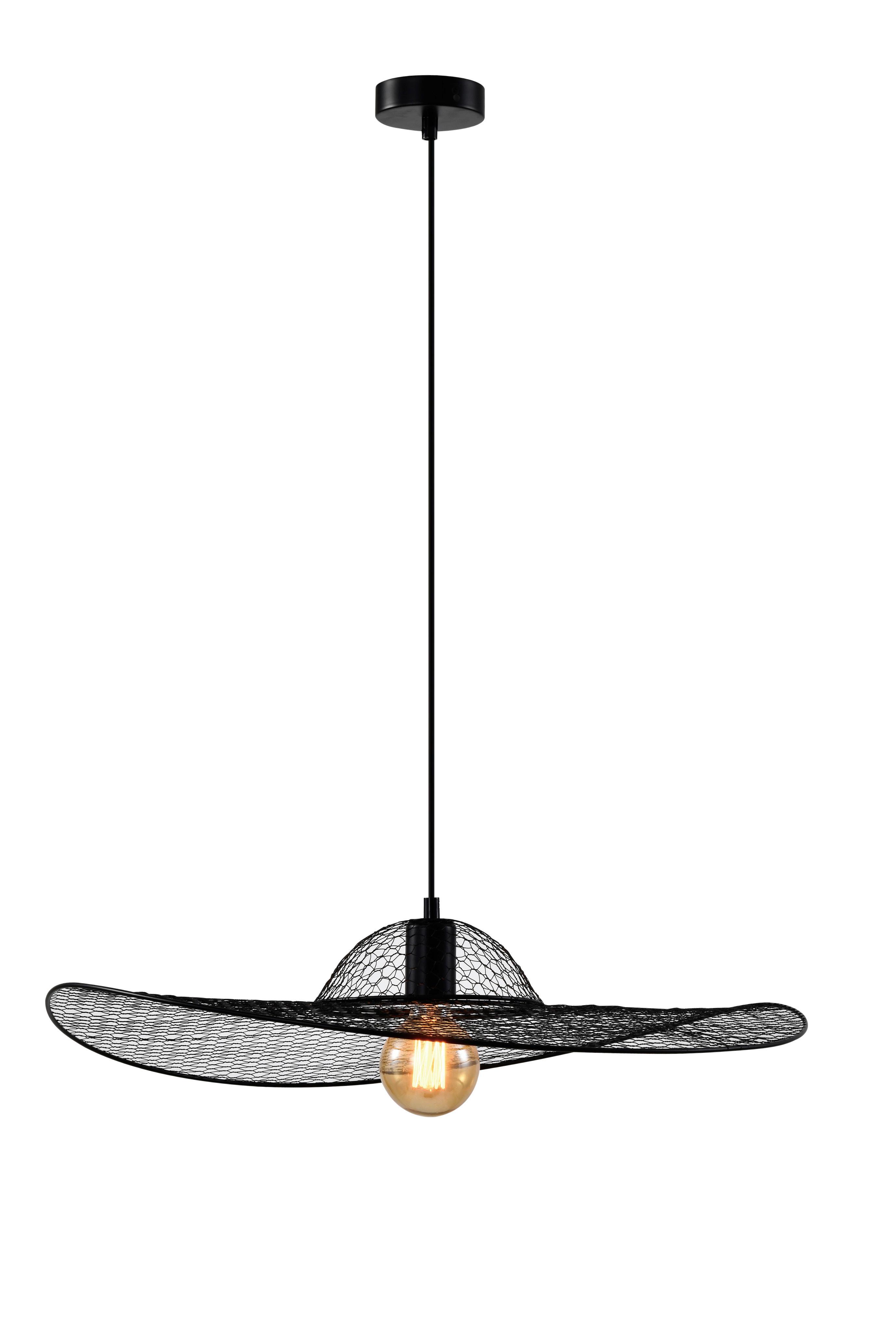 Pendelleuchte 31-38272 Deco - Schwarz, Design, Metall (60/60/100cm)