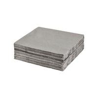 Serviette Lavenia Einfarbig Grau 50 Stk., 33x33 Cm - Grau, MODERN, Papier (33/33cm) - Luca Bessoni