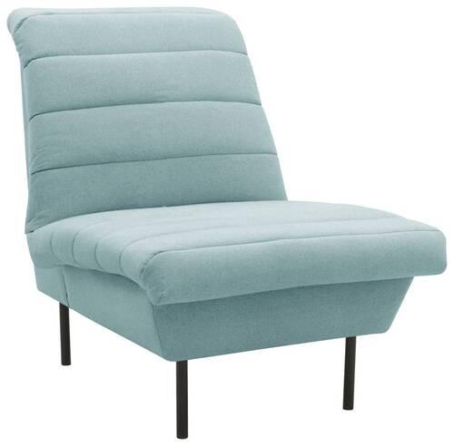 Sessel Looks Ix - Mintgrau/Schwarz, Design, Textil (72/92/103cm) - LOOKS by W.Joop