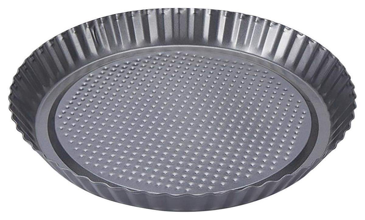 Forma na ovocný koláč P: 28cm - šedá, Konvenční, kov (28/3,2cm) - Mömax