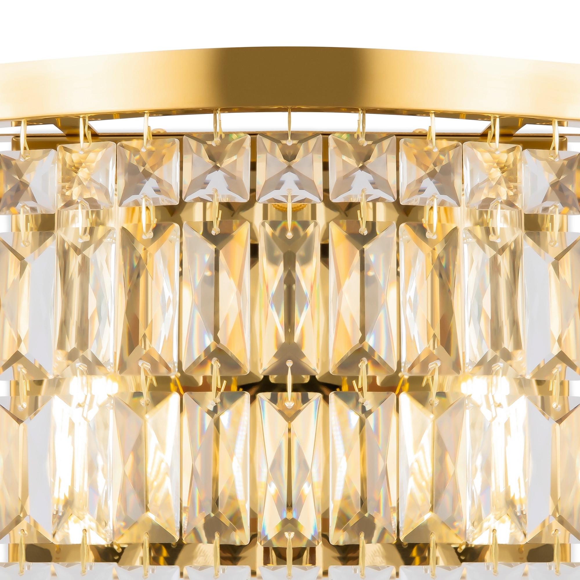 Wandleuchte Dune - Goldfarben, Trend, Metall (31/10.5/18cm) - MAYTONI