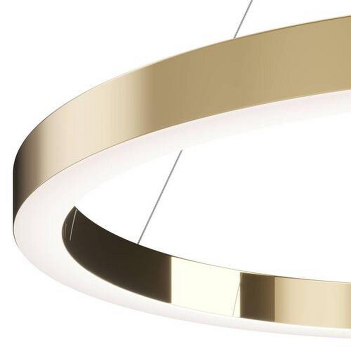 Pendelleuchte Saturno - Messingfarben, Trend, Metall (80/5cm) - MAYTONI