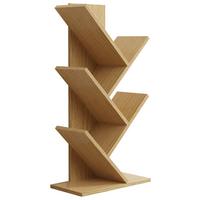 REGÁL NULIS L - dub medový, Design, kompozitné drevo (40/77/20cm) - MID.YOU