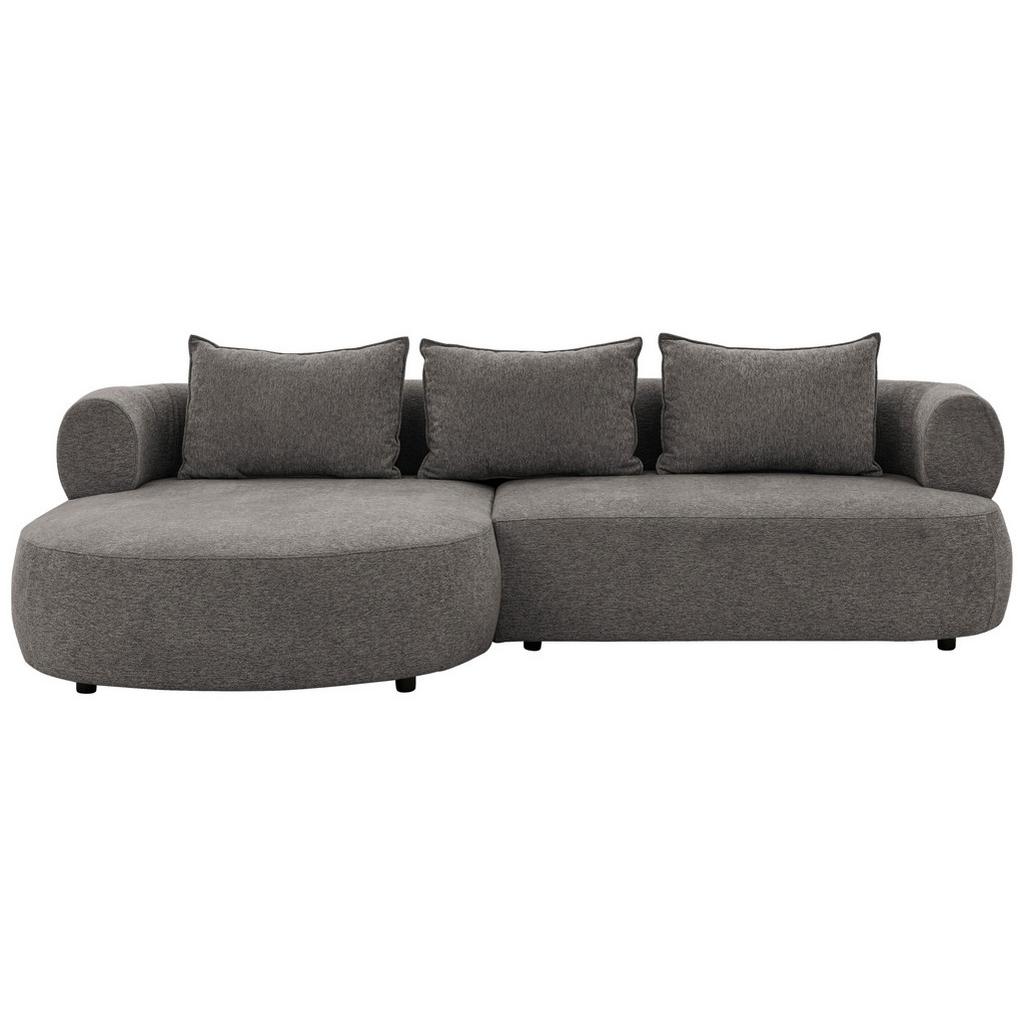 ECKSOFA Ferro Anthrazit S: 156x256 cm