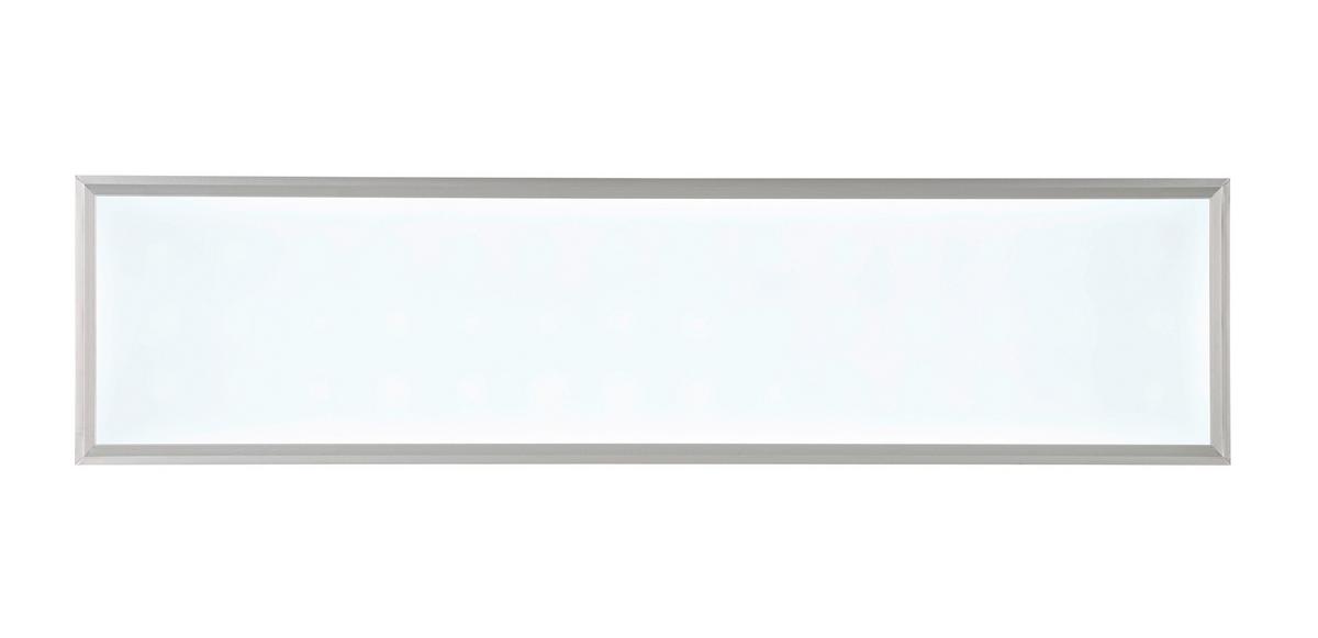 STROPNÍ LED SVÍTIDLO CORNELIUS -AKT- - bílá/barvy stříbra, Moderní, kov/plast (120/30/7,5cm) - Mömax