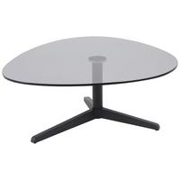 COUCHTISCH BARNSLEY - Schwarz/Grau, Design, Glas/Metall (84/77/34cm) - MID.YOU