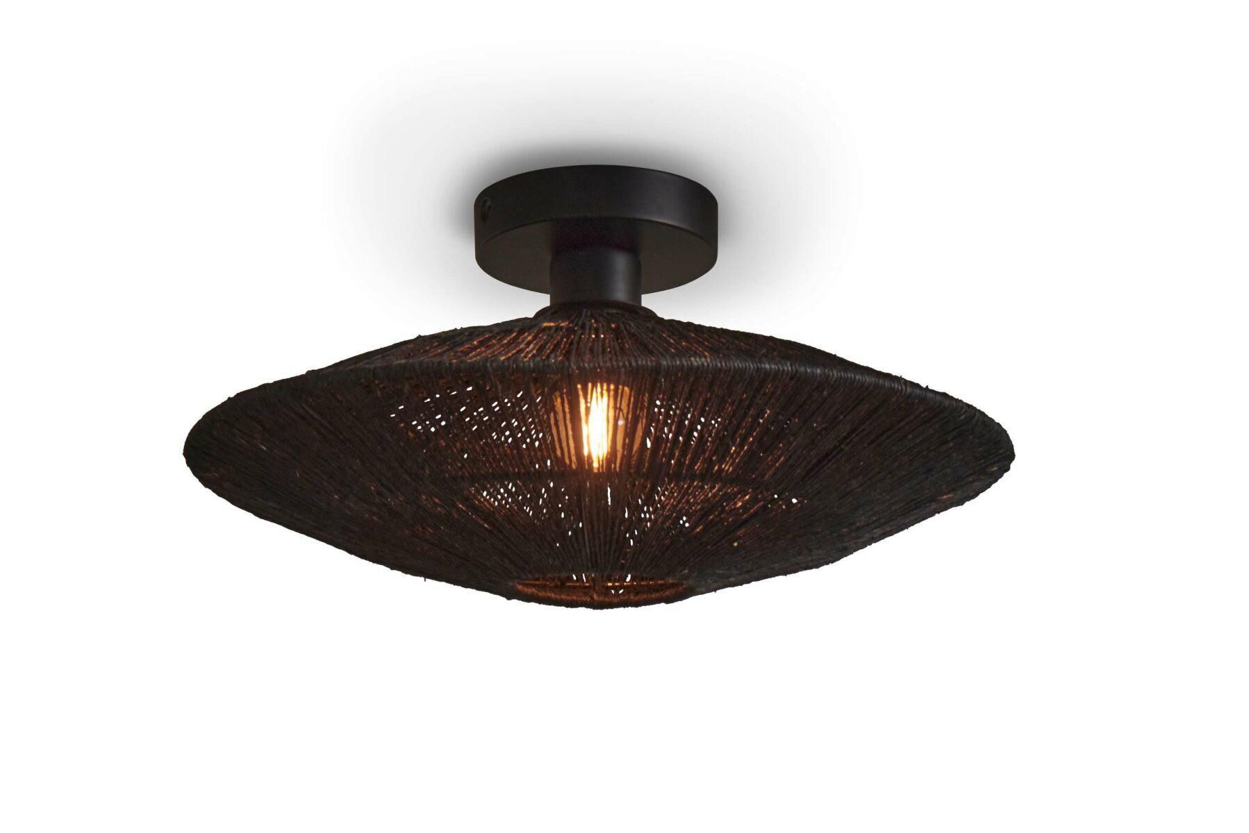 Deckenleuchte Iguazu/C/4012/B - Schwarz, Trend (40/40/12cm) - Good & Mojo
