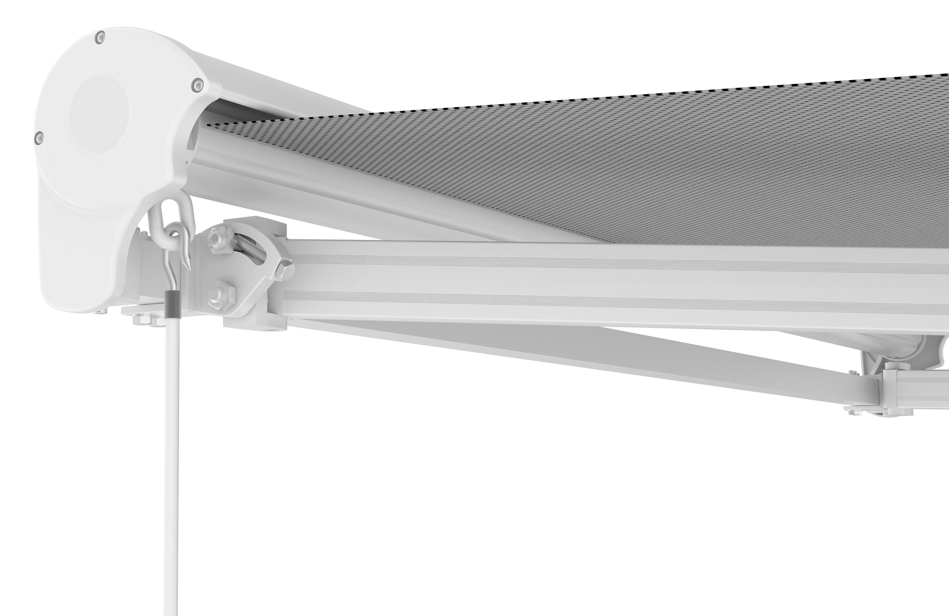 Hülsen Markise Grau