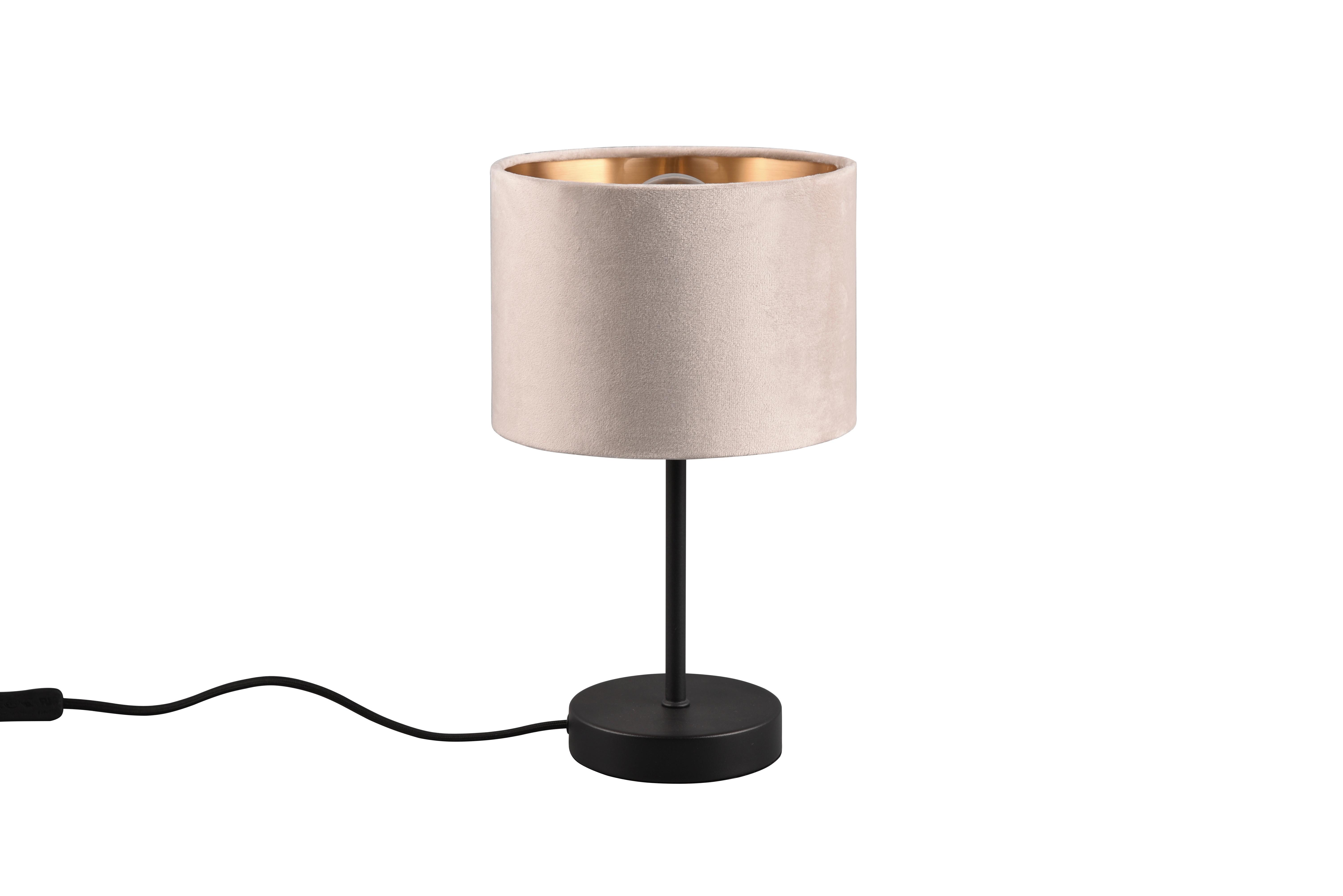 Tischleuchte 519000144 Julieta - Beige, Design, Textil/Metall (30/20cm) - Trio Leuchten