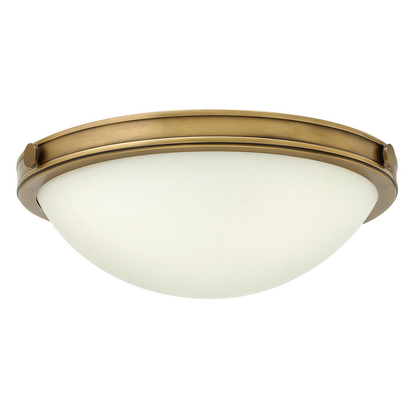 Mennyezeti Lámpa Hk-Collier-F-S - sárgarézszínű, Konventionell, üveg/fém (34.6/12.4cm) - Elstead Lighting