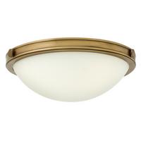Mennyezeti Lámpa Hk-Collier-F-S - sárgarézszínű, Konventionell, üveg/fém (34.6/12.4cm) - Elstead Lighting