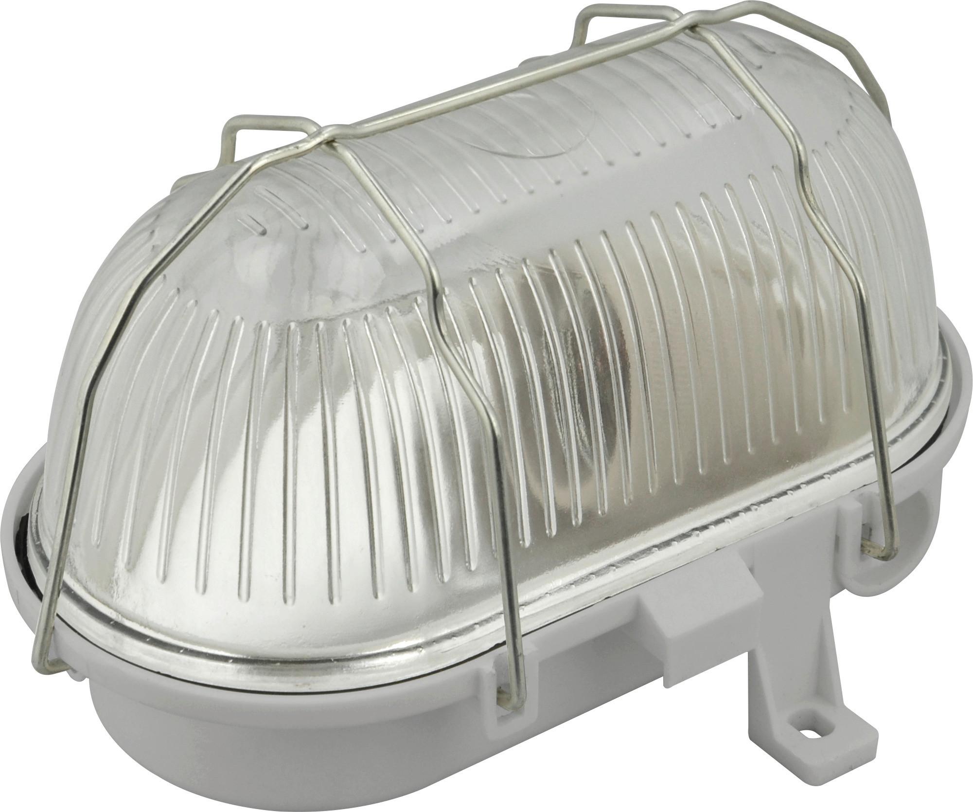 Led-wandleuchte 1-flammig, Für In- Und Outdoor - Grau, Basics, Glas/Kunststoff (17.5/12.5/11cm)