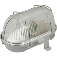 Led-wandleuchte 1-flammig, Für In- Und Outdoor - Grau, Basics, Glas/Kunststoff (17.5/12.5/11cm)