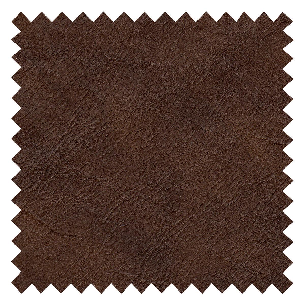 Ecksofa Spring D. Scwarz S: 250x273 cm - Dunkelbraun/Schwarz, Design, Leder (250/273cm) - Livetastic