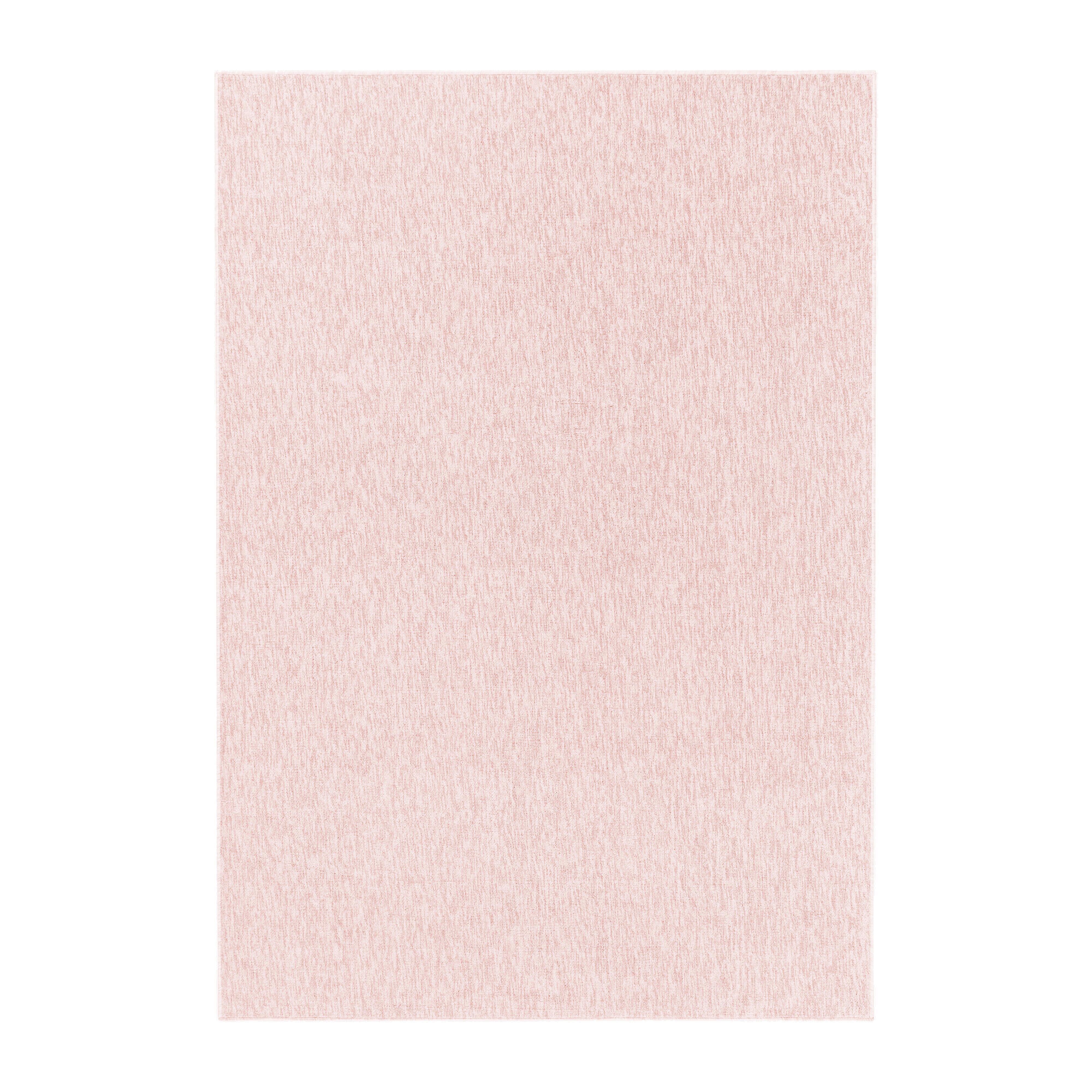 Flachwebteppich Nizza - Rosa, Basics, Textil (240/340cm) - Novel