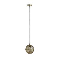 Hängeleuchte 14995h - Messingfarben, KONVENTIONELL, Metall (20/120cm) - Globo