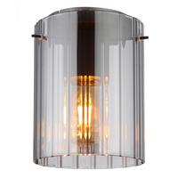 Deckenleuchte 15904ds - Dunkelgrau, Design, Glas/Metall (18/23cm) - Globo