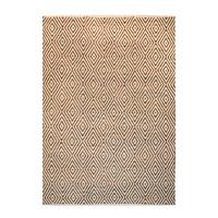 Flachwebteppich Aperitif Braun/Beige, 160x230 cm - Beige/Braun, KONVENTIONELL, Textil (80/150cm)