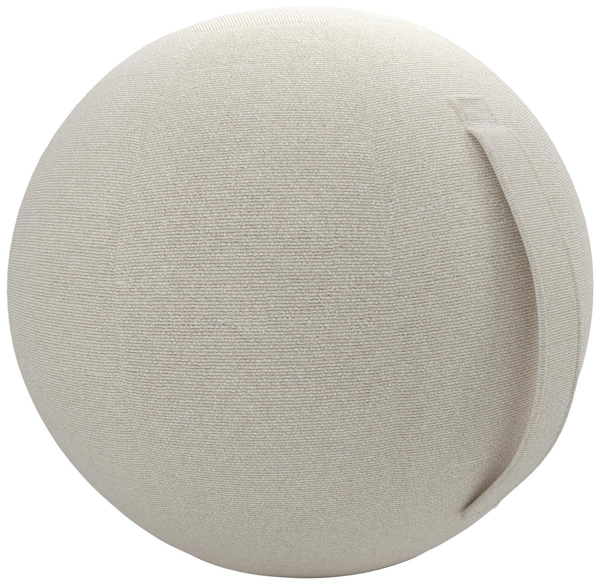 Sitzball Pixie 25 Beige D: 65 cm - Beige, Basics, Textil (65cm)