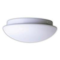 LED-Deckenleuchte Ø 25,5 cm Rund - Weiß, Basics, Glas/Metall (25,5/10cm) - Näve