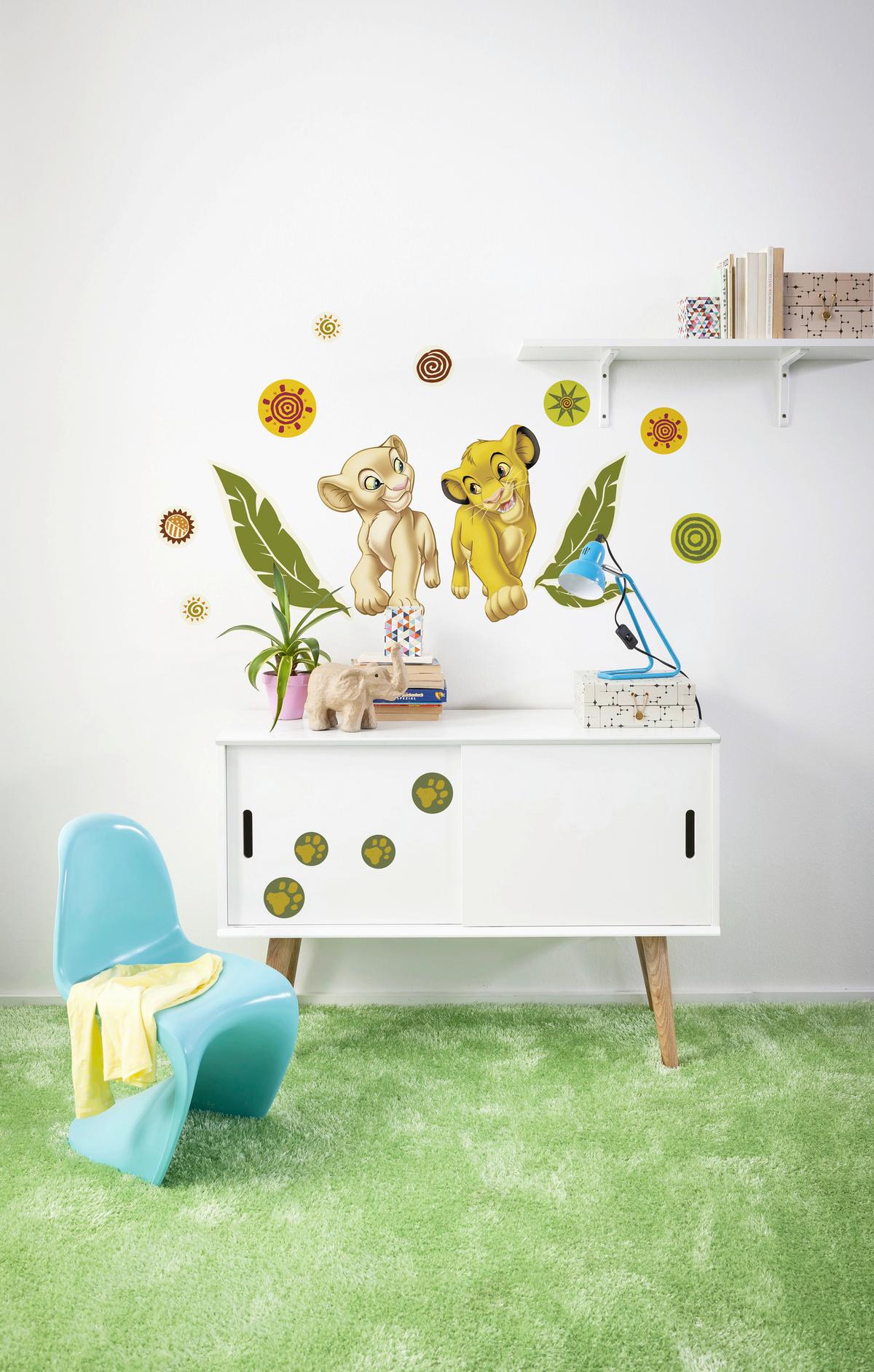 Dekosticker 14040h - Klar/Gelb, LIFESTYLE, Kunststoff (50/70cm)