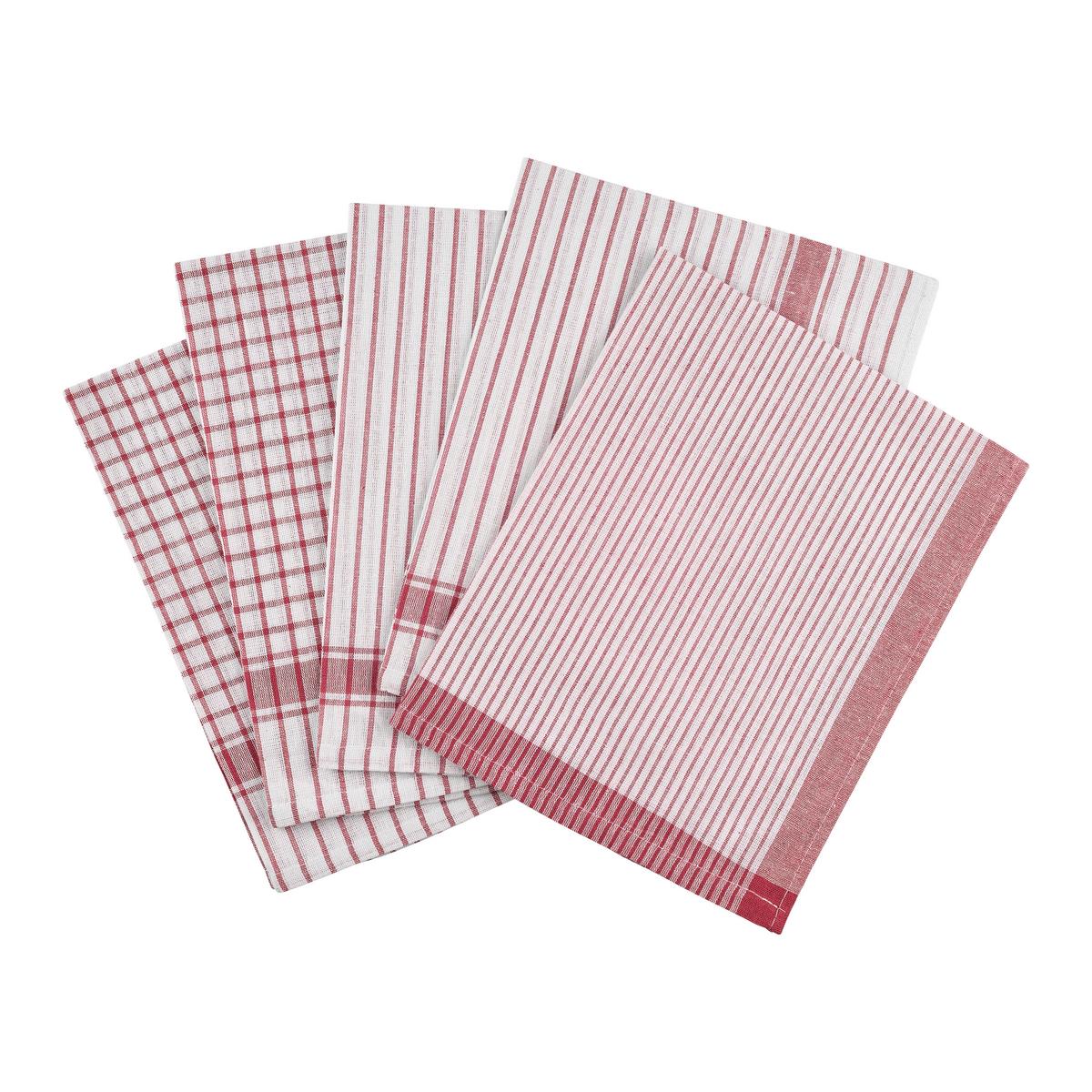 SADA UTĚREK Klaus, 50/70cm,5ks - šedá/modrá, Konvenční, textil (50/70cm) - Modern Living