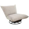 Relaxsessel Cremona Polyester Weiß - Schwarz/Weiß, Design, Textil (100/78/96cm) - Livetastic