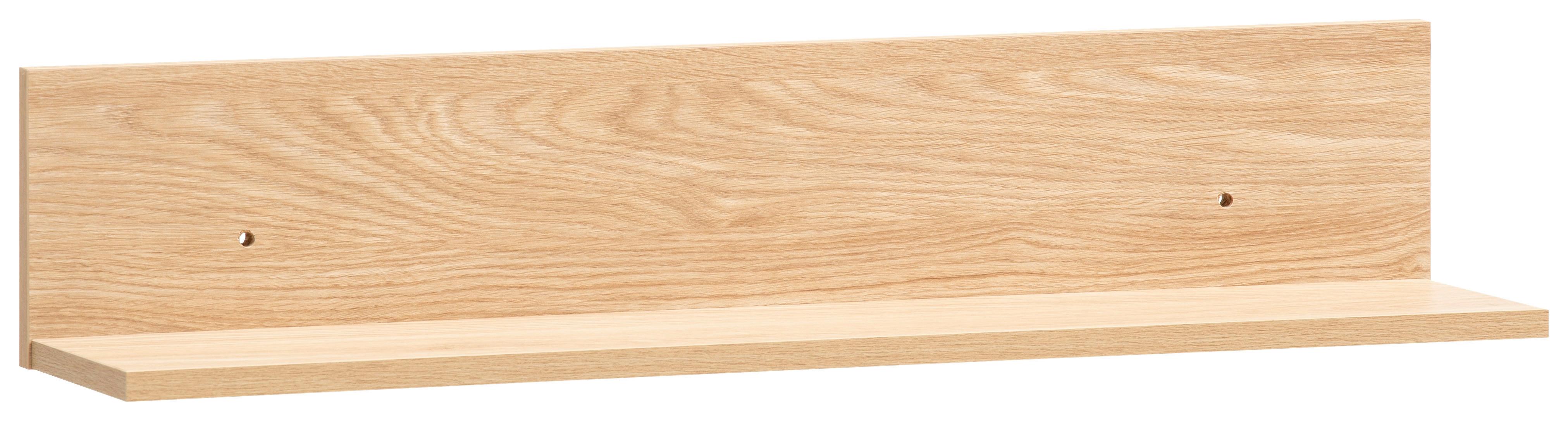 Wandboard Eichefarben B: 80 Cm - Eichefarben, MODERN, Holzwerkstoff (80/15,7/17,3cm) - MID.YOU